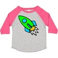 thumbnail image 3 of Inktastic Cute Green Rocket Boys or Girls Toddler T-Shirt, 3 of 5