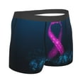 thumbnail image 3 of Naloa Two Human Hands are Holds Pink Ribbon Awareness Print Mens Underwear - Boxers for Men, Classic Briefs for Men, 3 of 9