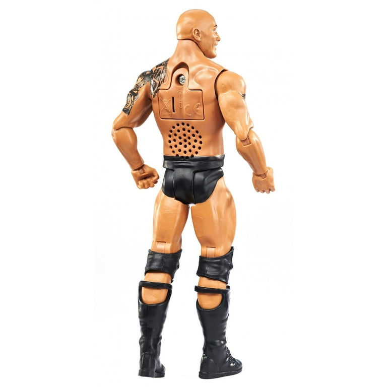 WWE Sound Slammers The Rock Articulated Battle Action Figure with