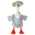 thumbnail image 2 of Porch Goose Outfits 4-Piece Summer Vacation Costume Set Fits 7 Inch Statues for Year-Round Front Porch Decor 3 Colors Available, 2 of 9