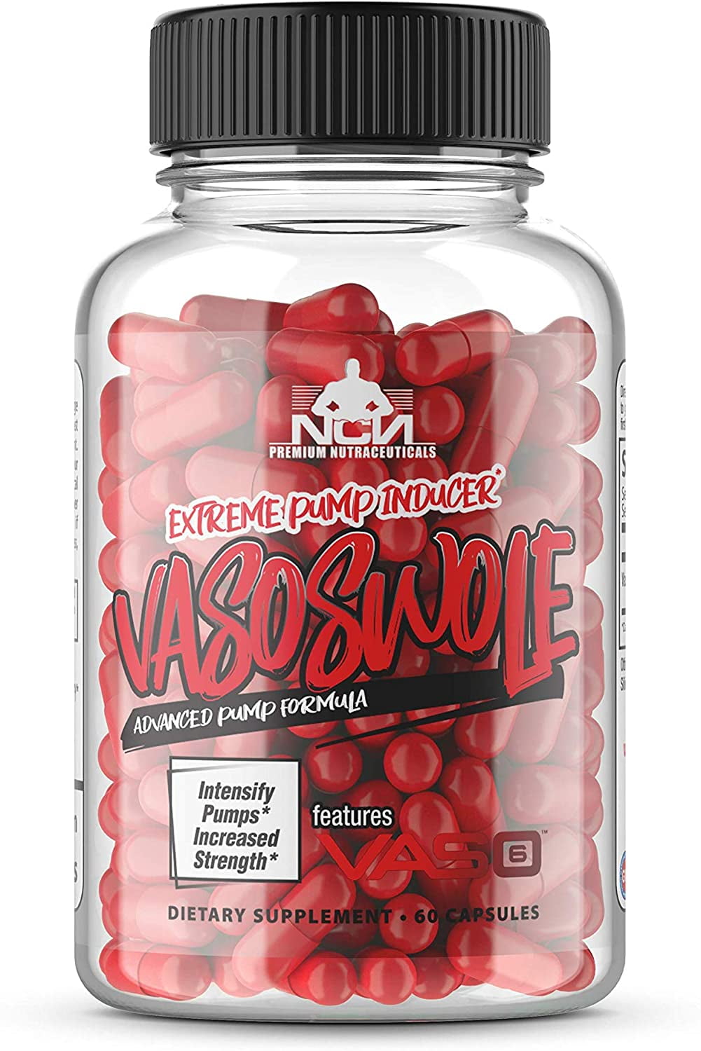 VASOSWOLE Upgraded Nitric Oxide Booster | Pre-Workout Supplement