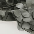 thumbnail image 3 of Unique Bargains Sequins Leaf 3D Throw Pillow Cover Pack of 4 Solid Color Cushion Covers Grey/Gold 18" x 18", 3 of 6