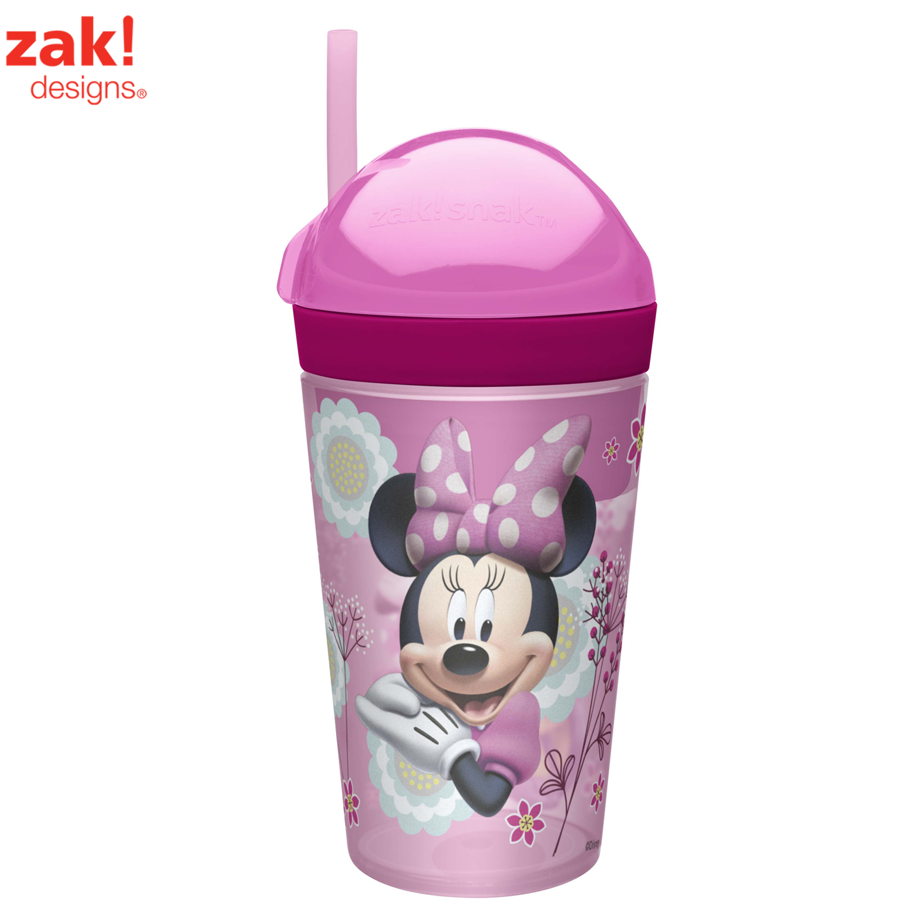 Zak! Designs 10 Ounce Minnie Mouse Snack & Drink Cups