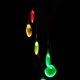 thumbnail image 3 of 2 Piezas Que Cambian De De Campanas Con Energía Windchime Y Flamingo Coconut Tree Windchimes Sharpla Luz de patio LED, 3 of 8