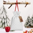 thumbnail image 6 of Fuzoiu Travel Around The World Airplane Print Christmas Gift Bag,Burlap Gift Bag with Drawstring Closure & Hang Tag,Perfect for Holidays, Birthdays, and Special Occasions-Small, 6 of 7