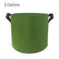 thumbnail image 1 of Bewildely Bolsas para cultivo de plantas de jardín de 1/2/3/5/7 galones, maceta para flores y verduras, maceta para jardín de patatas, bolsa para cultivo Jardín y Patio verde (3 galones) 25D*23H Bewildely HA004268-03, 1 of 6