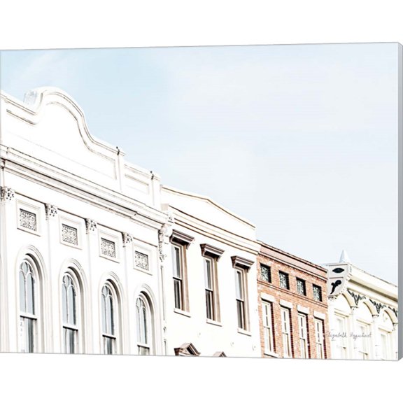 Great Art Now Row Houses by Elizabeth Urquhart, Canvas Wall Art, 20W x 16H