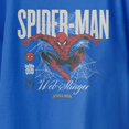 thumbnail image 3 of Marvel Spider-Man Brand New Day Youth Web-Slinger Retro Comic T-Shirt (Royal, XS-XL), 3 of 4