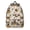Highland Cow and-2, variant on Highland Cow and Leaf Print Backpack for School, Cute School Bag with Adjustable Shoulder Straps and Padded Back, 15.7"x11.8"x5.5"