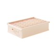 thumbnail image 2 of Closet Drawer Organizer And Storage Box With Dividers For Underwear Socks And Lingerie Foldable Wardrobe Organizer For Bedroom And Dresser Organization Solution, 1Pack F, 2 of 7