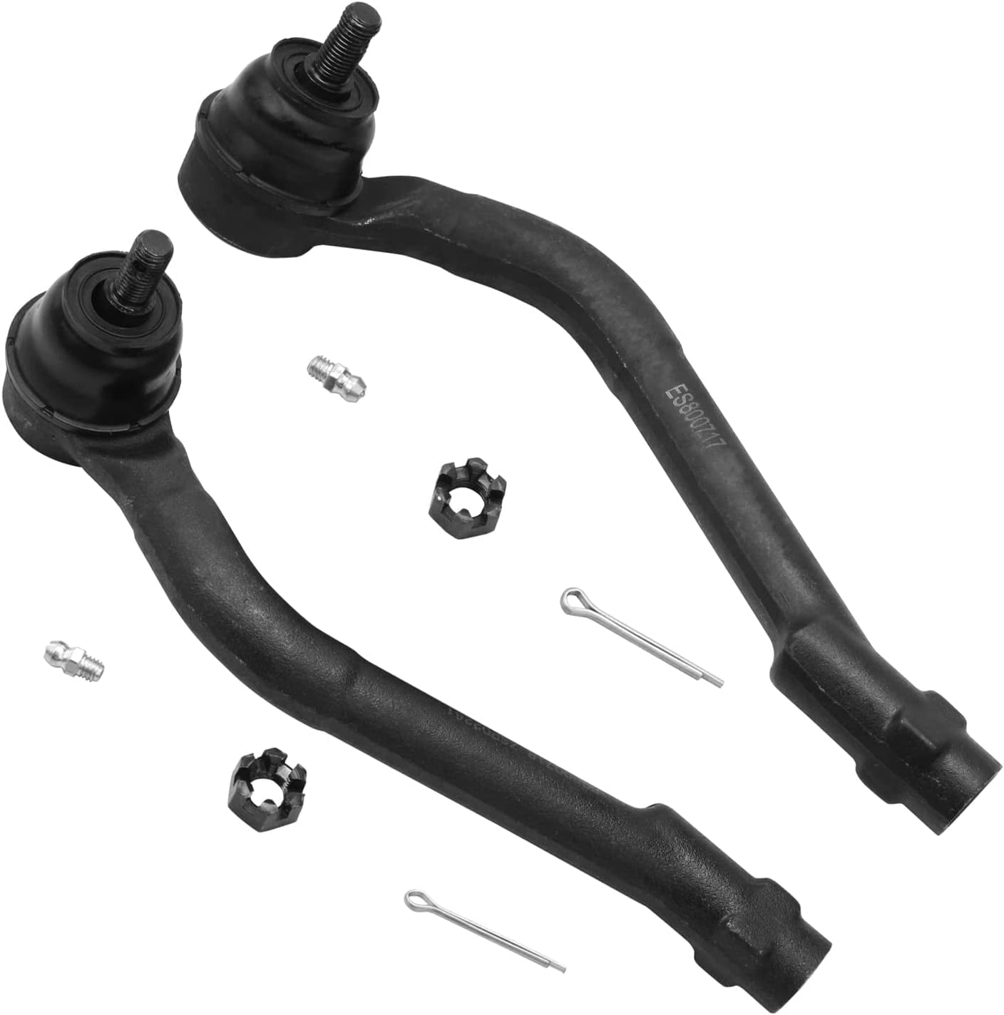 Detroit Axle - 8pc Front End Kit for 15-17 Hyundai Azera, 14-15 Kia Optima 14 Sonata, 2 Lower Control Arms w/Ball Joint 2 Sway Bar Links 4 Inner Outer Tie Rods Replacement