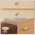 thumbnail image 6 of LEORX 6Pcs Golden Vintage Drawer Pulls Round Kitchen Cabinet Knobs for Home Use, 6 of 7
