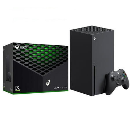 (Used with Little Scratch) Microsoft Xbox Series X 1TB SSD Video Game Console - 1 Wireless Gaming Controller - 16GB GDDR6 Memory  8X Cores Zen 2 CPU  RDNA 2 GPU  802.11AC WiFi  8K HDR  4K UHD Blu-Ray