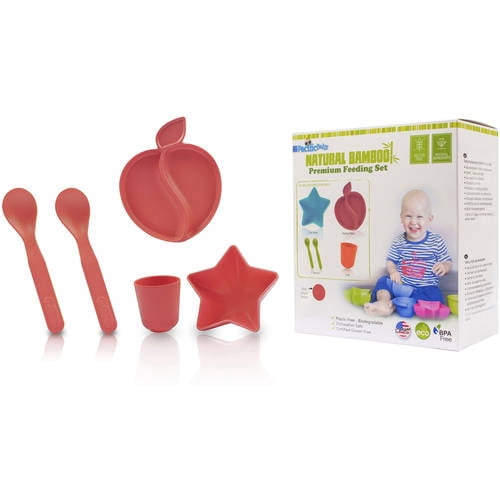 bamboo baby feeding set