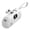 White, variant on Eolstice Portable Power Bank, Capsule Mini Size, Digital Display, Built in Cable, Large Capacity, Compact Mobile Charger, for iPhone, Android, Travel