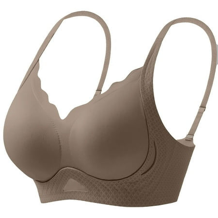 Women s Seamless Backless Bra - Invisible  Sexy Everyday Underwear with Mesh Design for Comfort and Style