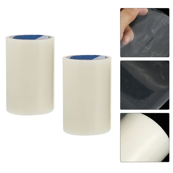 YOSADIER 2 Rolls PE Greenhouse Repair Patch for Roof Repairs 393.00X5.50X0.01 In