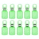 thumbnail image 4 of 10 protectores de anzuelos para calamar, para pesca de camarones, cubiertas para señuelos Verde S, 4 of 9