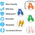 thumbnail image 4 of Pares de tapones para los oídos para nadador, tapones para los oídos de silicona impermeables reutilizables, tapones para los oídos unisex para adultos, para piscina, mar, baño, deportes acuáticos, 4 of 5