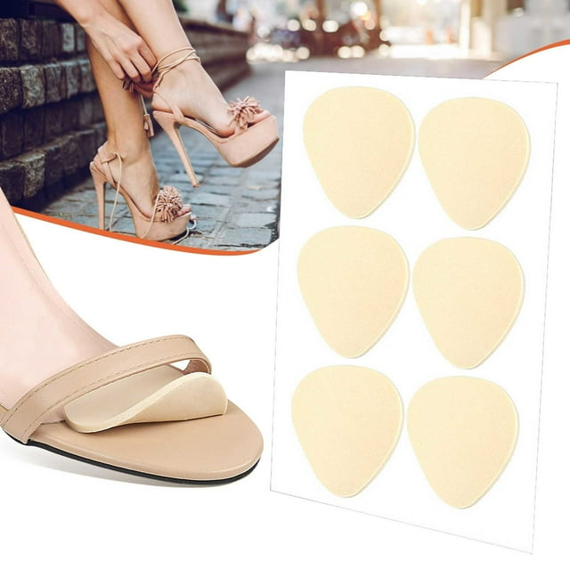 Riforla Latex Proof Forefoot Pad High Heels Soft Proof Foot Pad Half Size Pads Ball of Foot Cushions for Forefoot and Sole Support Foot Pain Orthotics for Women and Men Foot Masks
