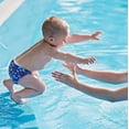 thumbnail image 3 of Imse Vimse Reusable Baby Swim Diapers for Boys Blue Sea Life, L 20-26 lbs, 3 of 7