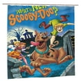 thumbnail image 2 of Scooby Doo Shower Curtain, Lovely Cartoon Shower Curtains Set for Kids Boys Girls College Dorm Bathroom, Waterproof Restroom Bathtub Decor Accessories with 12 Hooks 72X72 Inch Plastic, 2 of 8
