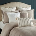 thumbnail image 3 of Gracie Mills Harper Oversized Velvet Comforter Set Full Queen GRACE-15827 Gray, 3 of 5