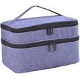 thumbnail image 1 of Nail Polish Carrying Case -holds 30 Bottles(15ml-0.5fl.oz)nail Polish Bag Organizer, Double-layer Storage Bag For Nail Polish And Manicure Set, Cosmet, 1 of 5