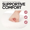 thumbnail image 4 of Ottoman Rond avec Rangement, Table Basse Ottomane en Bouclé, Repose-Pieds Repose-Pieds pour Couloir, Salon, Chambre - Blanc, 4 of 7