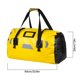 thumbnail image 2 of M Buder Bolsa De Equipaje Reflectante Impermeable De PVC Para Motocicleta Bolsa De Lona Equipaje Seco Para Viajes Al Aire Libre Senderismo Camping Accesorios 66L Amarillo, 2 of 7