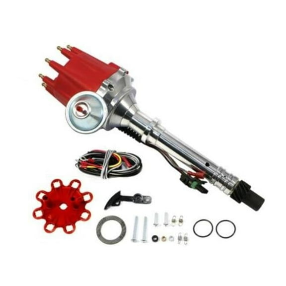 Chevy SBC 350 BBC 454 Race Pro Billet Aluminum Distributor Cap, Blue - BPD-3161BU