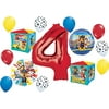 Paw Patrol Party Supplies Yelp for HELP 4th Birthday Balloon Bouquet Decorations