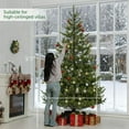 thumbnail image 6 of Sparse Artificial Christmas Tree with Steel Stand, 4306 Tips​, 6 of 9