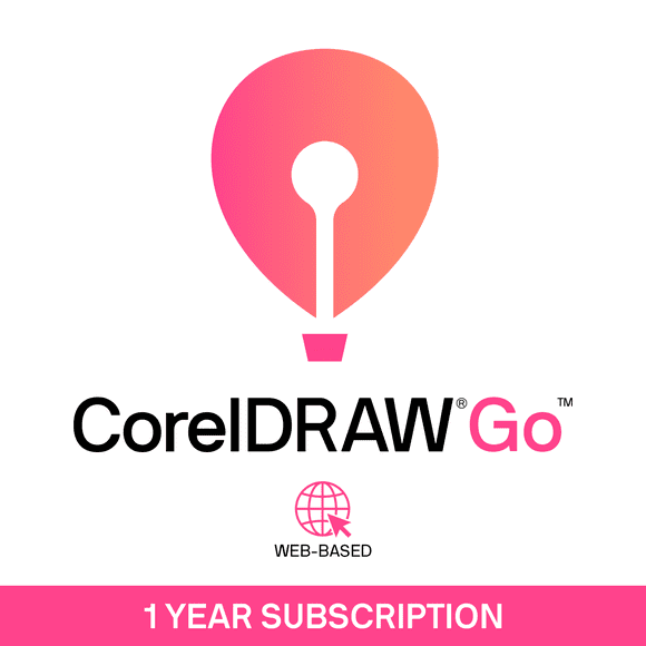 Corel DRAW Go 365-Day Subscription [Digital Download]