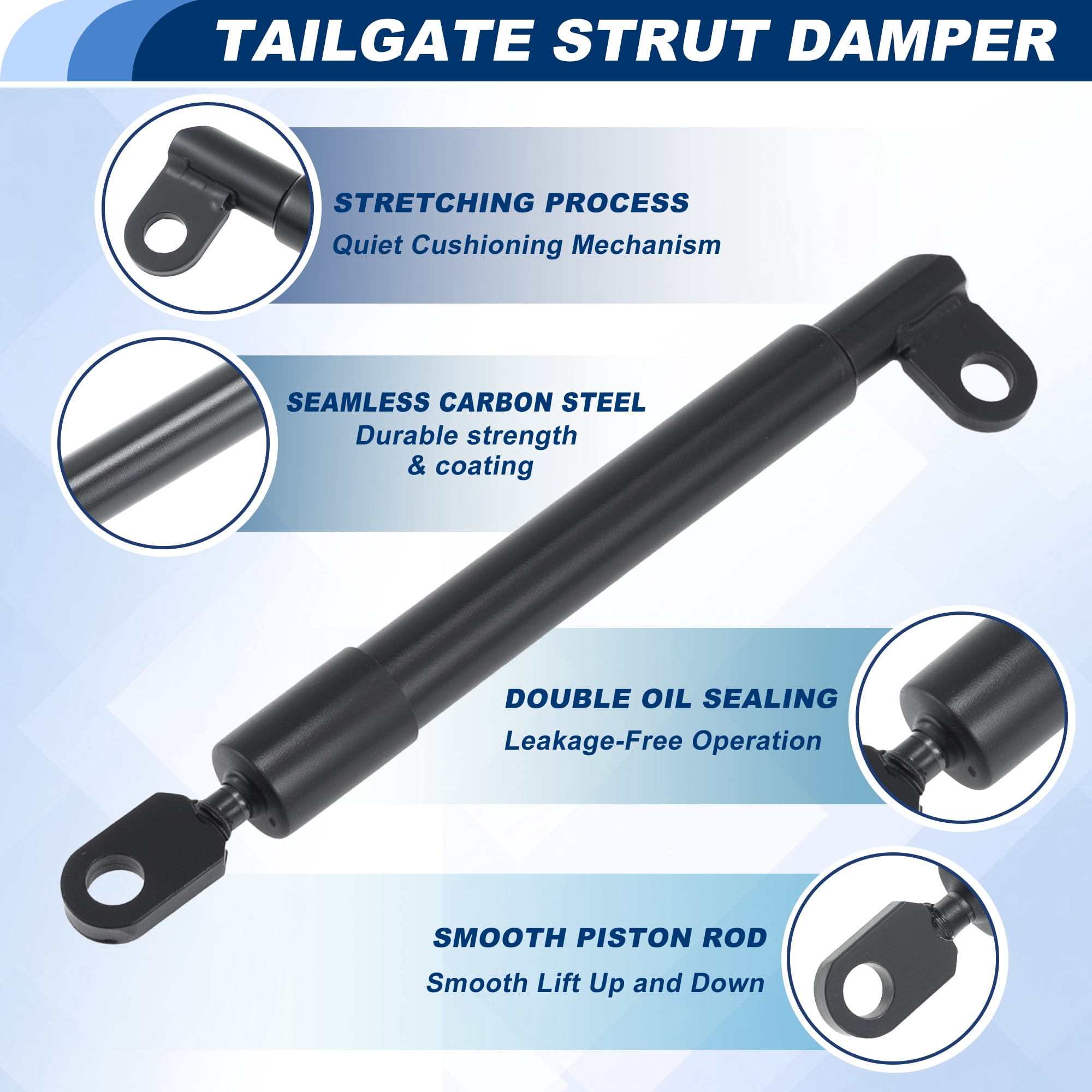Unique Bargains Tailgate Assist Damper Strut for Toyota Tacoma N140-N190 95-04