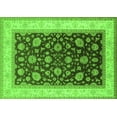 thumbnail image 1 of Ahgly Company Indoor Rectangle Oriental Green Traditional Area Rugs, 8' x 10', 1 of 4