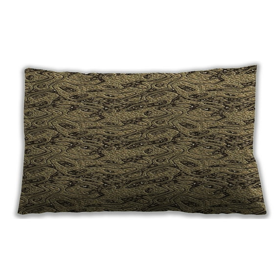 Ahgly Company Indoor Rectangular Contemporary Lumbar Throw Pillow, 13 inch by 19 inch