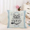 thumbnail image 2 of MKHERT Wolf Throw Pillowcase Pillow Cover Cushion Couver 18x18 inch, 2 of 2