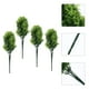 thumbnail image 3 of KAKOWELY 4 piezas de tallos de plantas artificiales para el hogar, decoración de mesa, arreglo floral, modelo de césped artificial, 3 of 5