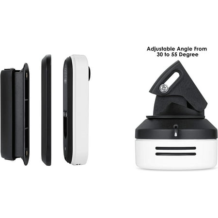 Wasserstein - Horizontal Wedge Wall Mount for Arlo Video Doorbell
