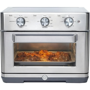 GE® Mechanical Air Fry 7-in-1 Toaster Oven - Model G9OAABSSPSS and Stainless Steel Color