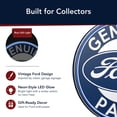 thumbnail image 4 of American Art Decor Vintage Ford LED Plaque Sign - Retro Lighted Wall Art Decor for Man Cave, Garage, Mechanic Shop, Bar & Workshop - Classic Automotive Neon-Style Sign, 4 of 7