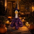 thumbnail image 6 of PiGOGI Halloween Porch Goose Outfit for 23 Inch Statue Pumpkin Ghost and Bat Design Costume with Hat Spooky Outdoor Lawn Garden Patio Yard Decor, 6 of 9