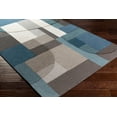 thumbnail image 4 of Mark&Day Wool Area Rugs, 2x3 Veldhuis Modern Bright Blue Area Rug (2' x 3'), 4 of 7