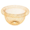 thumbnail image 4 of Pantalla de lámpara de ventilador de tejado perfecl de hierro dorado, 4 of 7