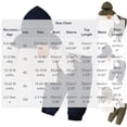 thumbnail image 3 of ATOGUTA Boys' Clothing Sets Ribbed Long Sleeve Hooded Sweatshirt Drawstring Jogger Pants 2 Piece Casual Tracksuit, 3 of 4