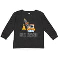thumbnail image 3 of Inktastic Little Brother Construction Truck Boys Boys Long Sleeve Toddler T-Shirt, 3 of 5