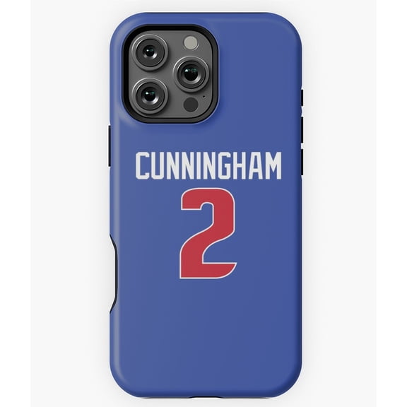 Cade Cunningham Jersey 2 Phone Case for iPhone 16 15 14 13 12 11 Pro Max