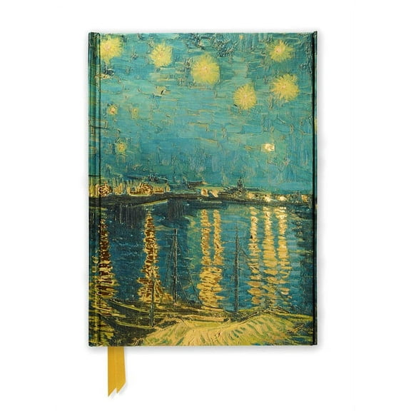 Flame Tree Notebooks Vincent Van Gogh: Starry Night Over the RhÃ´ne (Foiled Journal), Book 11, (Hardcover)