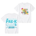 thumbnail image 3 of Pre-K Graduation Shirt: Girls Boys Last Day of School Short Sleeve T-Shirt Kids 2026 Preschool Graduation Gift Tops(White,8-9 Years), 3 of 3